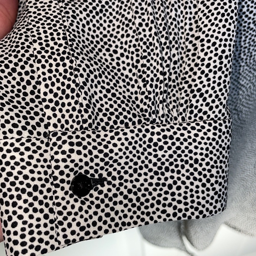 Plus Size Rambling-Dot Nehru Tunic - Picture 10 of 12